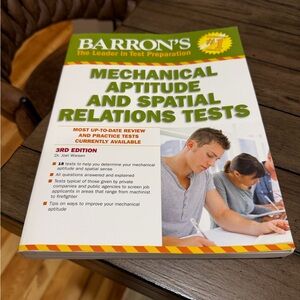 Barron's Mechanical Aptitude and Spatial Relations Test Study Book